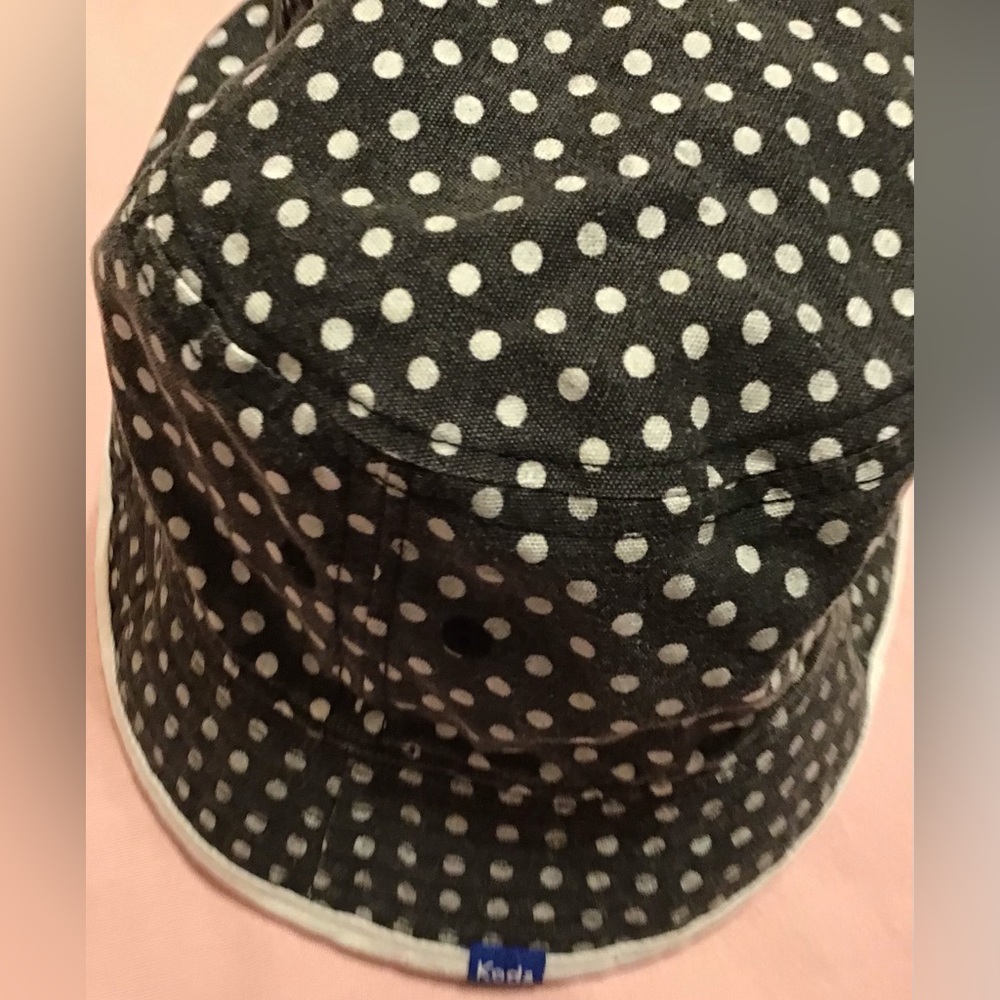 ❤️Keds Girls black white Reversible Bucket Hat one size
